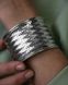 Срібний плетений браслет менший 0010 фото 2