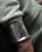 Срібний плетений браслет 0011 фото 3