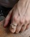Срібний перстень у вигляді вузлика 0051-1 фото 6