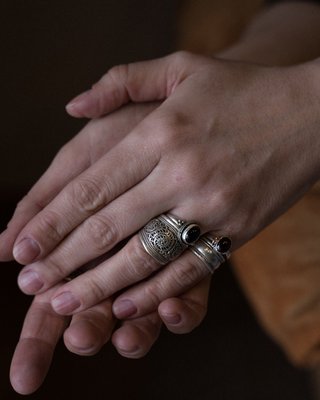 Срібний перстень 0066-1 фото