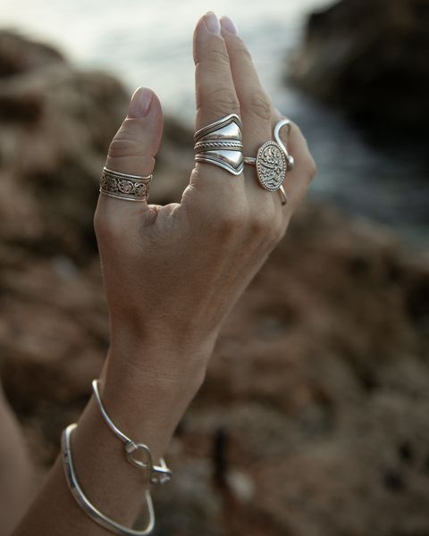 Срібний перстень 0137-1 фото